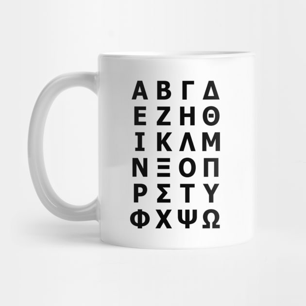 Greek Alphabet by tinybiscuits